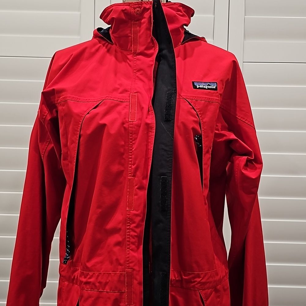 Patagonia Vintage M's Liquid Sky Jacket Style #83590 Red Sz XSmall Used - Picture 3 of 16